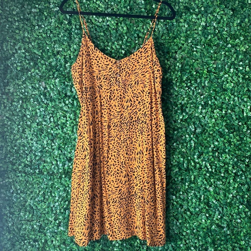 Cute animal print dress